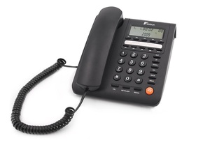 Téléphone analogique de base KNTECH, téléphone de bureau noir pour hôtel, KNM-<span class=keywords><strong>59</strong></span> - Product Image 6