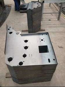 Fabrikasi logam lembar OEM untuk sistem konveyor lantai bergerak - Product Image 4