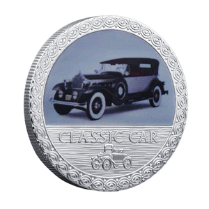 Set di Monete Vintage per <span class=keywords><strong>Auto</strong></span> <span class=keywords><strong>d</strong></span>'<span class=keywords><strong>Epoca</strong></span> Placcate Argento Colorate Gettoni Metallici Personalizzati Modello <span class=keywords><strong>Auto</strong></span> <span class=keywords><strong>d</strong></span>'<span class=keywords><strong>Epoca</strong></span> Pronta Consegna Diretta dalla Fabbrica - Product Image 2