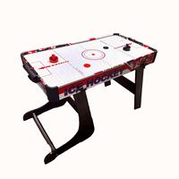 Mini table de hockey sur air intérieur en bois de 33 pouces YUANDA C3005 EN71 jouet de sport pliant certifié pour jeu de fête pour enfants