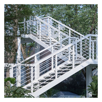 Balustrade de balcon design X-KPR Offre Spéciale balcons extérieurs modernes balustrade d'escalier extérieur conception