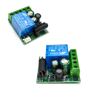 433 Mhz không dây điều khiển từ xa chuyển đổi AC220V 10A 1CH Relay Receiver mã cố định transmitter cho cổng nhà để xe động cơ ánh sáng on/off - Product Image 5