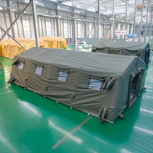 Custom professionale grande tenda di soccorso gonfiabile in tela rifugio di sicurezza per rifugio per rifugiati di soccorso medico di emergenza all'aperto - Product Image 1