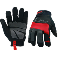 Gants de mécanicien durables OEM & ODM avec paume renforcée et rembourrée pour le travail CNC