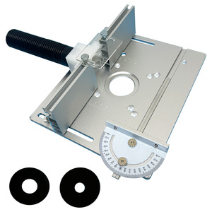 Electrical Router Aluminum Base Plate With Dust Collection For Woodworking Trim And Groove 2 Axis Single Spindle - Product Image 5