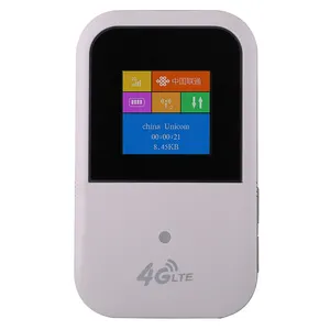 Wholesale Cheapest 4G wifi router Lte Cat4 150Mbps M80 Pocket 4G Wood Routers WiFi Hotspot With 2400mAh Battery