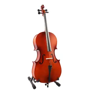 Factory wholesale Natural color light cello cheap price 4/4 Classic performance cello