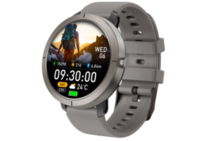 <span class=keywords><strong>Montre</strong></span> intelligente de <span class=keywords><strong>natation</strong></span> ultra-légère <span class=keywords><strong>étanche</strong></span> 5ATM avec GPS 6 satellites, entraînement, connectivité Android, mains libres BT DM76 - Prix d'usine - Product Image 3