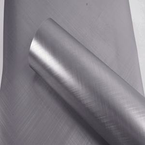 Stiker Logam 3D Stiker Logam Dekorasi Film Kertas Dinding Logam Kelupas Stiker - Product Image 5