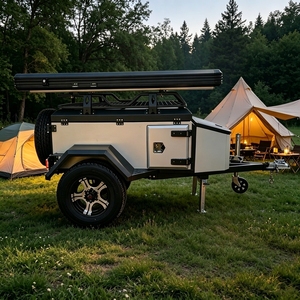 <span class=keywords><strong>Remorque</strong></span> de <span class=keywords><strong>camping</strong></span> tout-terrain avec tente de toit et <span class=keywords><strong>cuisine</strong></span> escamotable, capacité de charge de 526 kg, <span class=keywords><strong>remorque</strong></span> de <span class=keywords><strong>camping</strong></span> tout-terrain - Product Image 6