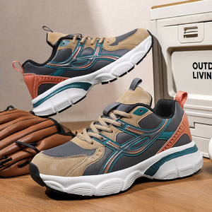 Plus Size US 13 EUR 47 Breathable Synthetic Leather Sports Sneakers Fashion Casual <strong>Men</strong> Running <strong>Trainers</strong> <strong>for</strong> Gym Walking Gogging - Product Image 4