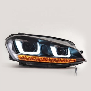 Faro LED lente DRL doppio fascio Bi-Xenon HID fari per VW <span class=keywords><strong>Golf</strong></span> 7 MK7 2013 <span class=keywords><strong>2014</strong></span> 2015 2016 2017 - Product Image 2