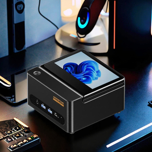 Aoostar G-FLIP oculink Mini PC 5 inch màn hình AMD ry-zen ai 9 HX 370 <span class=keywords><strong>Ultra</strong></span> 7 155h <span class=keywords><strong>Micro</strong></span> máy tính chơi Game 2xusb4 win11 wifi7 - Product Image 2