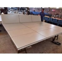 LongTai Protection des doigts Bi-pli Coulissant Sectionnel Professionnel Motif Bois Prépeint Mousse d'acier Porte de Garage