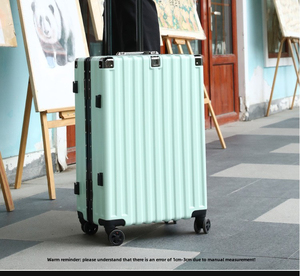 Valise <span class=keywords><strong>de</strong></span> <span class=keywords><strong>voyage</strong></span> avec cadre en aluminium ABS PC Bagages tendance <span class=keywords><strong>Sac</strong></span> à roulettes <span class=keywords><strong>cabine</strong></span> coque dure avec roulette spinner - Product Image 5