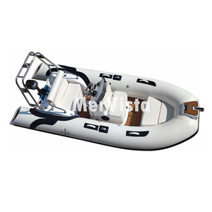 Bote Inflable RIB 390C con Casco de Fibra de Vidrio, Bote Inflable de PVC con Motor - Product Image 4