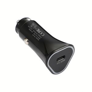 Cargador de Coche de 30W con Carga Rápida USB-C, Adaptador de Coche Tipo-C con PD de 30W, Cargador de Teléfono Móvil para Coche - Product Image 2