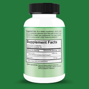 Suplemento Herbal de Berberina Personalizado, Apoya un Sistema Inmunológico Saludable, 120 Cápsulas de Berberina - Product Image 4