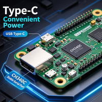 Papan Pengembangan ESP32 USB Tipe-C CH340C WiFi Dual Core Daya Rendah ESP32-DevKit untuk Proyek IoT Arduino