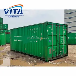 Dijual kontainer kapal kargo besar dari Cina ke Haiti/harga wadah pengiriman ke Myanmar kontainer kering AS