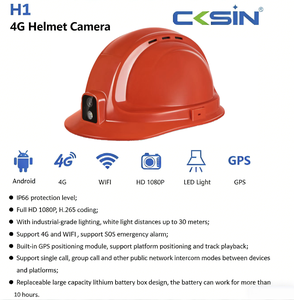 Cámara para Casco 4G con Gran Angular y Comunicación PTT, Cámara Montada en la Cabeza para Minería y Electricistas - Product Image 6