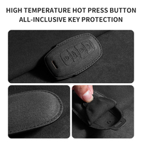 Étui à clés en daim de haute qualité avec porte-clés pour Great Wall Haval H1 H4 H6 H7, applicable à l'international, vente en gros directe usine