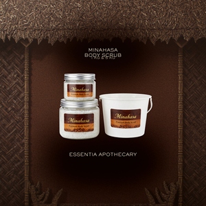 Essentia Apothecary Bali <b>Body</b> <b>Scrub</b> 1kg & 5kg Premium Exfoliator with Sea Salt Botanical Fragrance for All Skin Types - Product Image 3