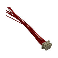 Conector de Bajo Perfil HRS DF20A de Doble Hilera con Paso de 1.0mm, Carcasa para Conexión Placa-Cable, UL10064 28AWG FEP 150C para Computadora y Motocicleta