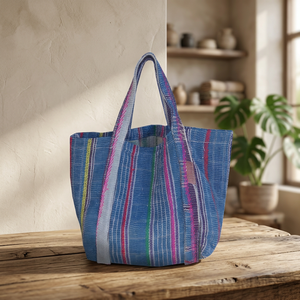 ผู้ผลิตกระเป๋า Kantha ดูเก่าสไตล์เบงกาลี - Product Image 4