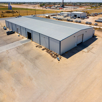 Estructura de Acero Galvanizado Resistente a la Corrosión y de Larga Duración, Estándar ASTM, Almacén, Taller Metálico Prefabricado, Edificio Prefabricado