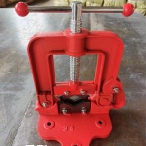 <b>Bench</b> Vise Heavy Duty Tripod Base Serrated Jaw Industrial Pipe Cutting <b>Tool</b> 2.3.4 Specification - Product Image 1