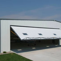 Conception de plans de bâtiments d'entrepôts modernes en structure légère d'acier de haute qualité avec solutions de garage et d'hangar