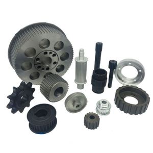 Mighty 32mm High Performance Timing <b>Pulleys</b> 18 Tooth Steel 47AT10/18 Model OEM Customizable - Product Image 4