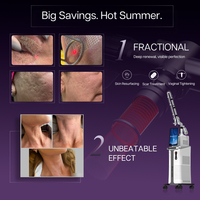 Système Android, écran 15 pouces, machine de resurfaçage cutané au laser fractionné CO2, 70W, équipement esthétique médical pour salon