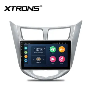 XTRONS 9 इंच 1280*720 टचस्क्रीन एंड्रॉयड हुंडई के लिए 11 कार संगीत प्रणाली I25 उच्चारण, कार मल्टीमीडिया प्रणाली