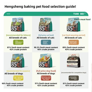 Hengsheng Pet |   Nourriture complète sans céréales <span class=keywords><strong>pour</strong></span> chatons en période de sevrage, viande fraîche cuite à basse température, santé immunitaire, nutritionnelle - Product Image 2