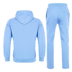 Ensemble de survêtement athlétique pour homme, deux pièces, avec sweat à capuche et pantalon assortis, ensemble décontracté pour l'entraînement et la course à pied, survêtement personnalisé - Product Image 3