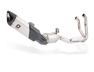 Système d'échappement en titane pour <span class=keywords><strong>BMW</strong></span> <span class=keywords><strong>F900R</strong></span>/XR collecteur d'échappement tuyau de descente moto échappements système de tuyau de silencieux - Product Image 1