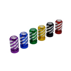 Tapas de Válvula de Neumático Serie Angel Wings Fancy, 12x22mm, Aluminio, Rosca Americana, Rojo, Dorado, Azul, Morado, Negro, Verde - Product Image 2