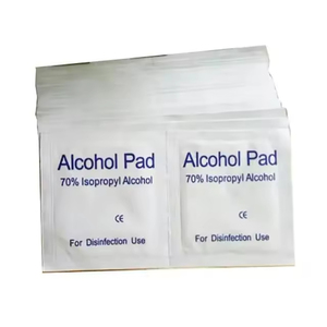 전문가용 70% 이소프로필 알코올 소독 패드 (수의학용) 일회용 멸균 면 시트 (이어폰, 보청기용) - Product Image 2