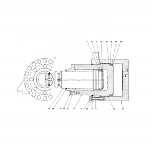 9064899 9064302 9195028 untuk Tensioner <span class=keywords><strong>Track</strong></span> <span class=keywords><strong>Excavator</strong></span> Hitachi EX1900 Roda Depan EX1800 <span class=keywords><strong>Idler</strong></span> EX1800-2 Silinder Penyetel - Product Image 2