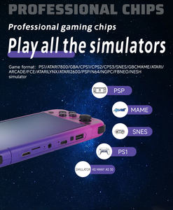 <span class=keywords><strong>Consola</strong></span> de Juegos Mini G50V, Joystick 3D Dual, Pantalla HD de <span class=keywords><strong>5</strong></span> Pulgadas, Más de 30 Simuladores, Modo de Juego Doble para Niños, Consolas de Videojuegos - Product Image 3