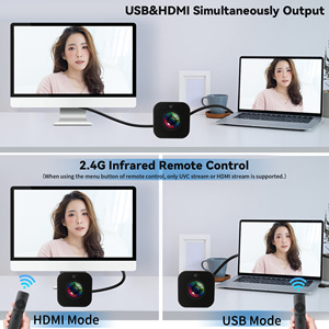 Kamera HDMI USB ELP 4K 21X Zoom Lensa Autofokus Kontrol Jarak Jauh Inframerah 1080P 60fps H.265 <span class=keywords><strong>Mini</strong></span> Webcam UVC untuk Konferensi Video - Product Image 6