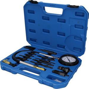 BRILLIANT TOOLS - BT581050 Jeu de tests de compression pour moteur diesel (15 pièces) -MOTEUR DIESEL EAN 4042146779576 - Product Image 1