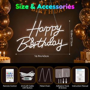 All-in-one colorful gradient marry <b>me</b> LED Letreros Neon USB-powered wall decoration light APP dimmable suspended ambient light - Product Image 4