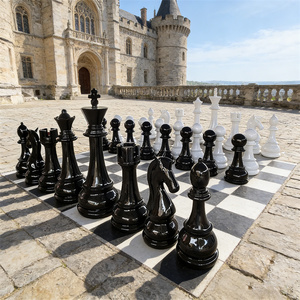 <span class=keywords><strong>Scacchi</strong></span> in Resina Personalizzabili Moderni e Minimalisti, Scultura Artistica Premium <span class=keywords><strong>a</strong></span> <span class=keywords><strong>Tema</strong></span> Festa per Collezione ed Esposizione - Product Image 4