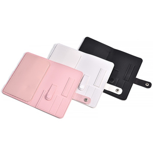 Sac de rangement pour 37 forets à ongles en cuir PU, étui organisateur portable multifonction avec support de présentation pour outils de manucure de salon - Product Image 6