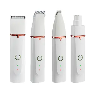 2023 New Pet Nail Clipper 4 In 1 Waterproof Cat Hair Clipper Dog Hair Trimming Clipper Pet Groming Kit For Cat Dog