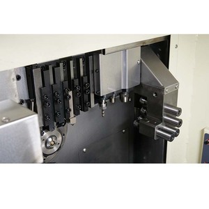 Cao chức năng sáu trục kép trục chính Swiss loại trượt Headstock CNC Lathe b1306 Swiss loại máy CNC - Product Image 4