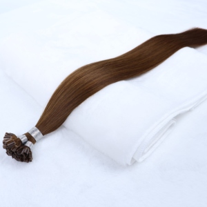 Extensiones <span class=keywords><strong>de</strong></span> Cabello Humano Remy con Punta en U, Color Castaño, Cabello Indio, Teñido, Liso, Pre-Adherido con Queratina, Calidad <span class=keywords><strong>de</strong></span> Salón, Fusion Perm - Product Image 2